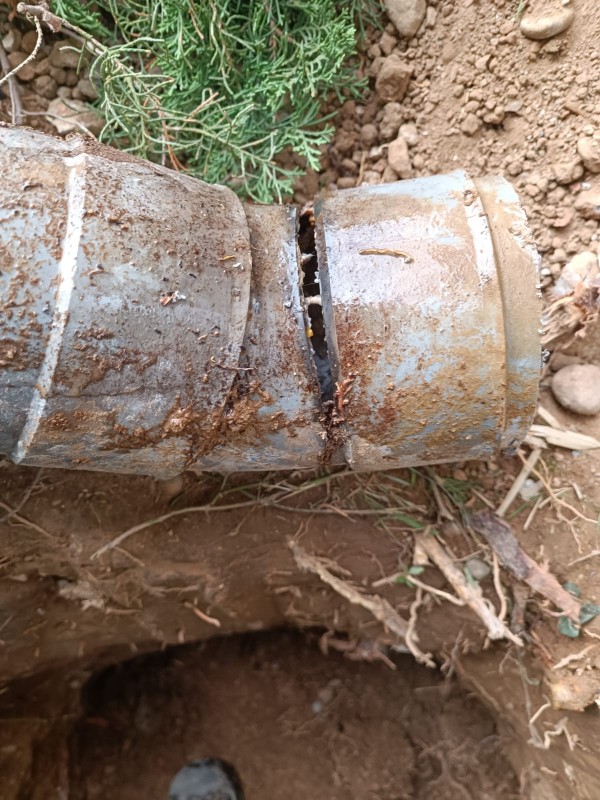 Travaux de réparation d'une canalisation enterrée pour un syndic  à Aix-en-Provence