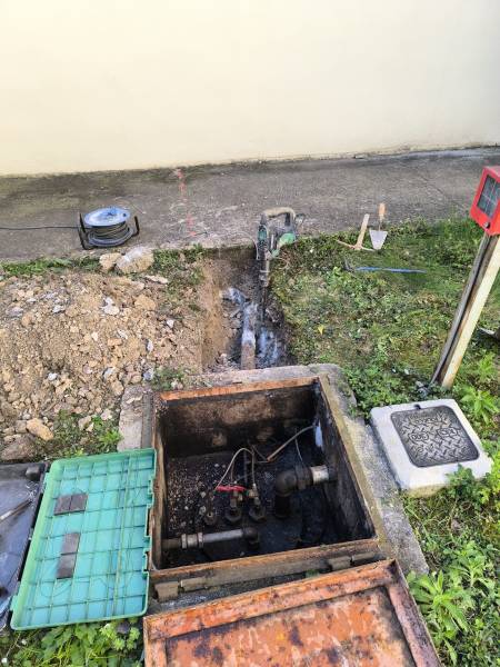 Recherche de tuyaux fioul dans les sols entre la cuve et la chaufferie à Aix en Provence